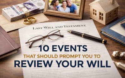 10 events that should prompt you to review your Will