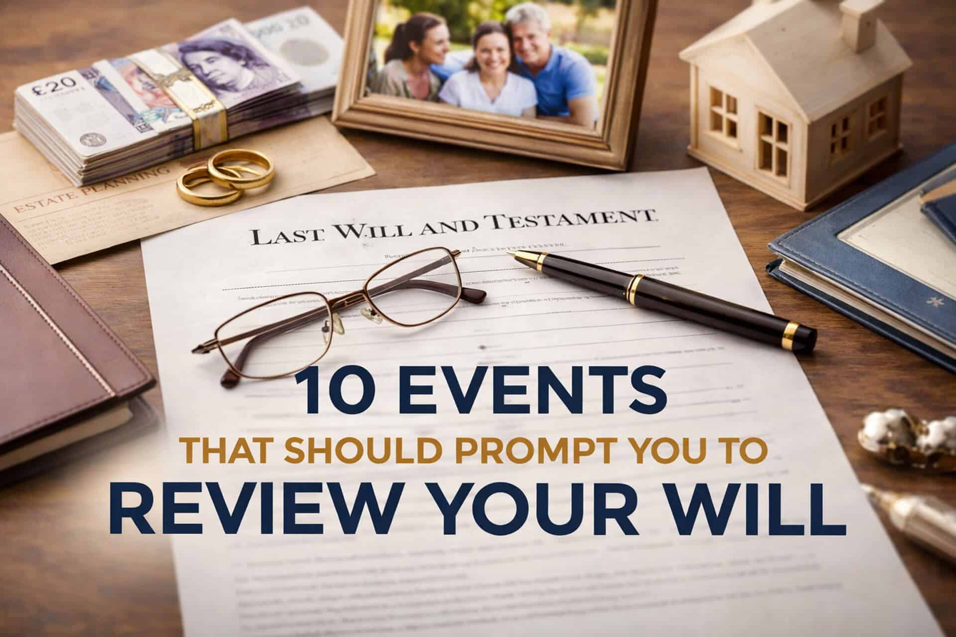 10 events that should prompt you to review your Will