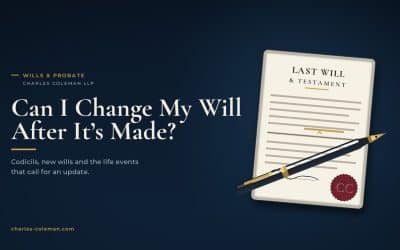 Can I Change My Will After It’s Made?